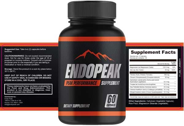 EndoPeak Premium Performance Formula — view 4