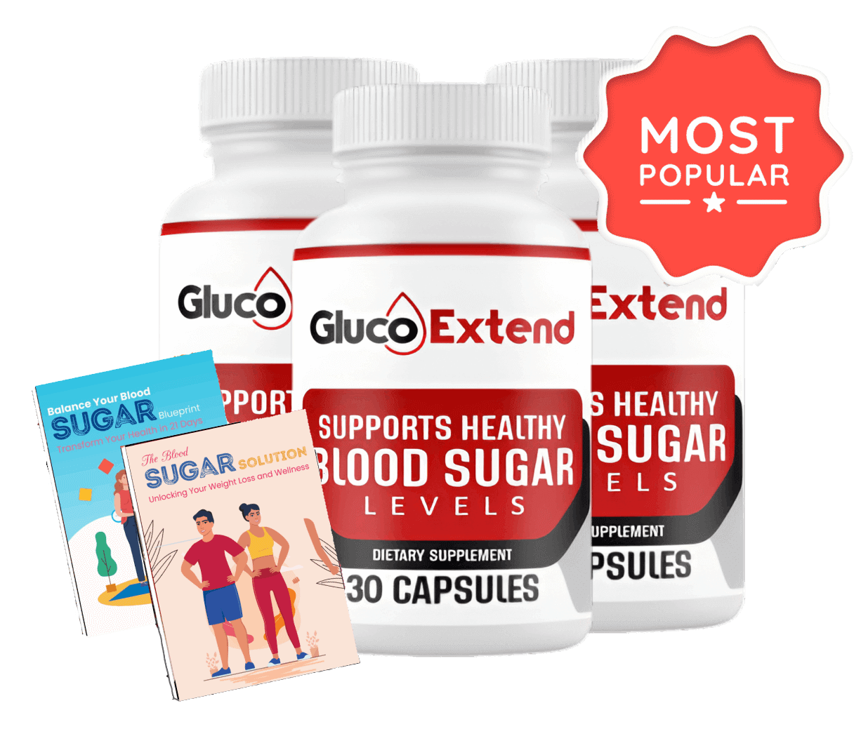 Gluco Extend - Blood Sugar Support Blend — imagem 1