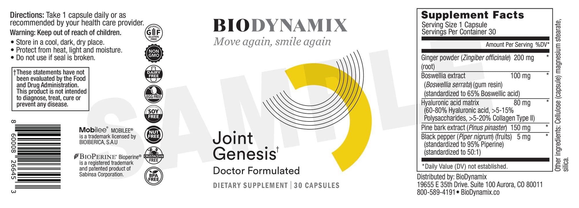 Joint Genesis™ | Advanced Doctor-Formulated Joint Relief & Mobility Support — view 3